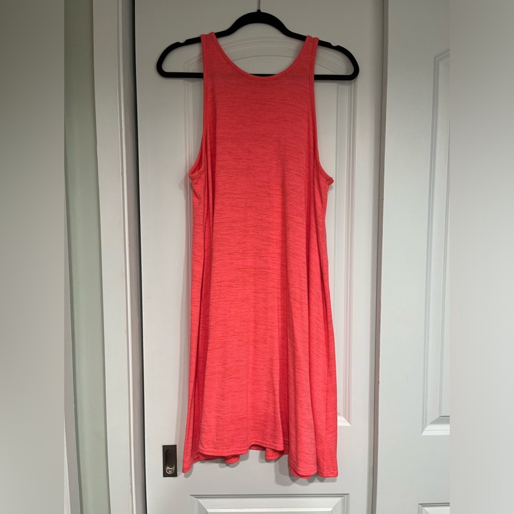 GAP Swing Dress, size L, hot pink